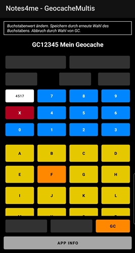 Notes4me-GeocacheMultis, v1.00